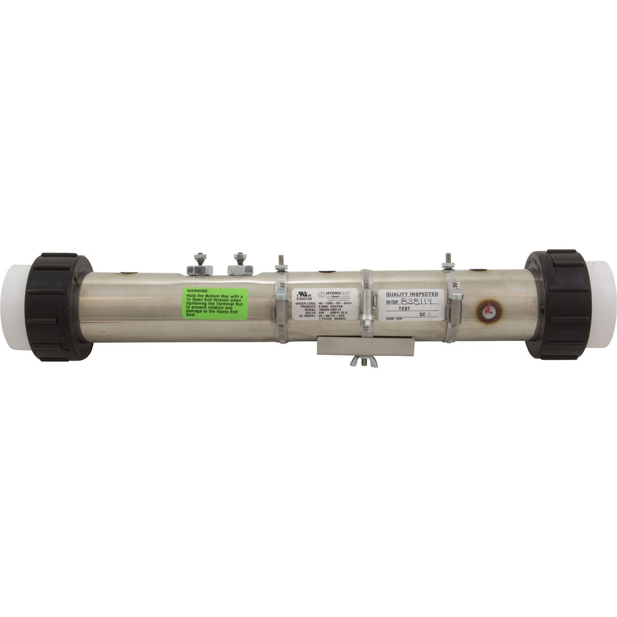 Heater, FloThru, BWG Universal, 2"x15", 5.5kW, w/o Sensors, Gen : 27-J0425-7S-K