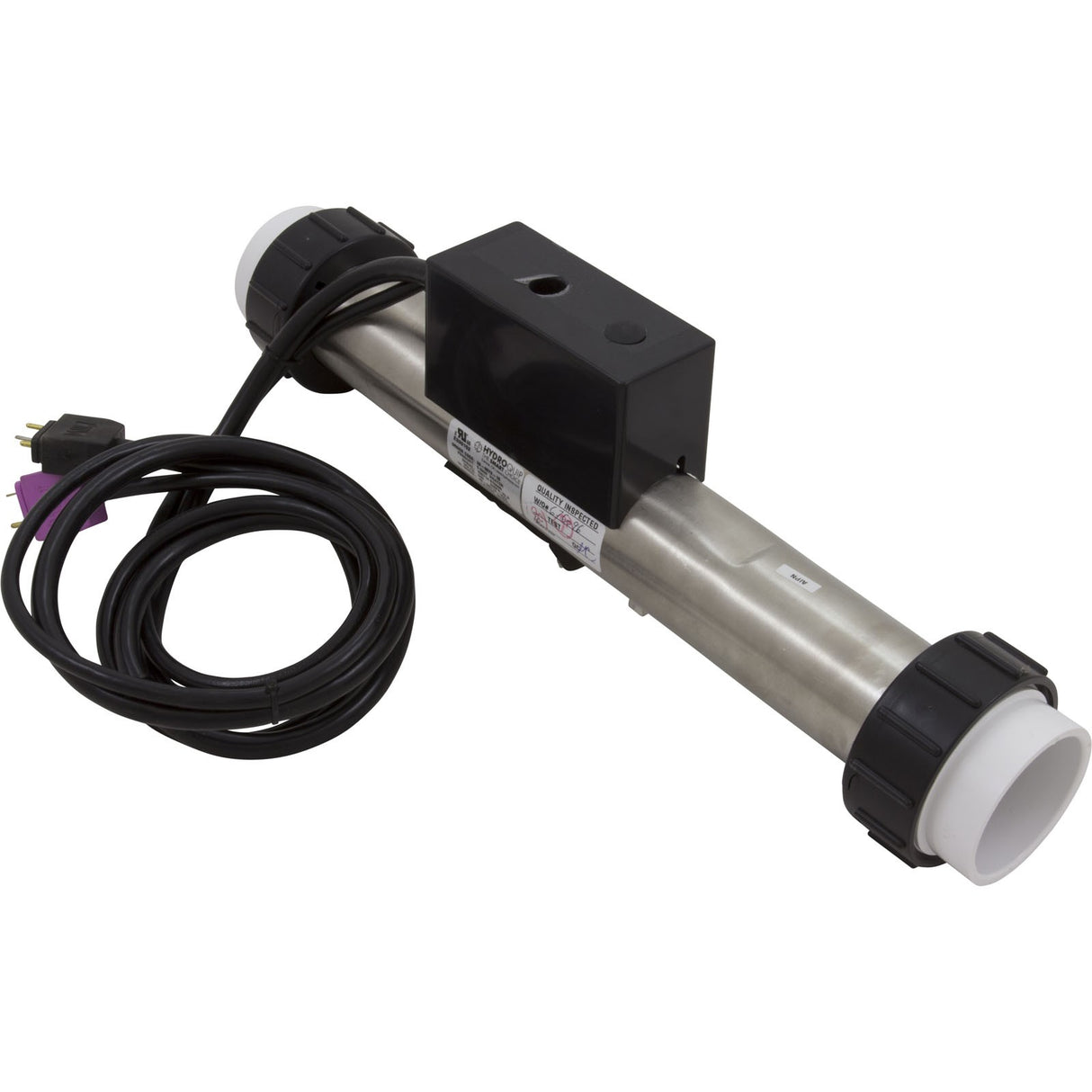 Heater, FloThru, HQ PS Elec, 230v, 5.5kW, w/Long Cord, Slide : 48-PS55