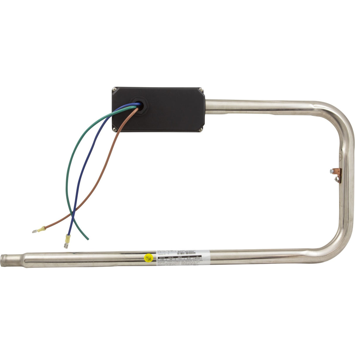 Heater, LowFlow, 230v, 2.7kW, Slide Connecter, Titanium : 58373T