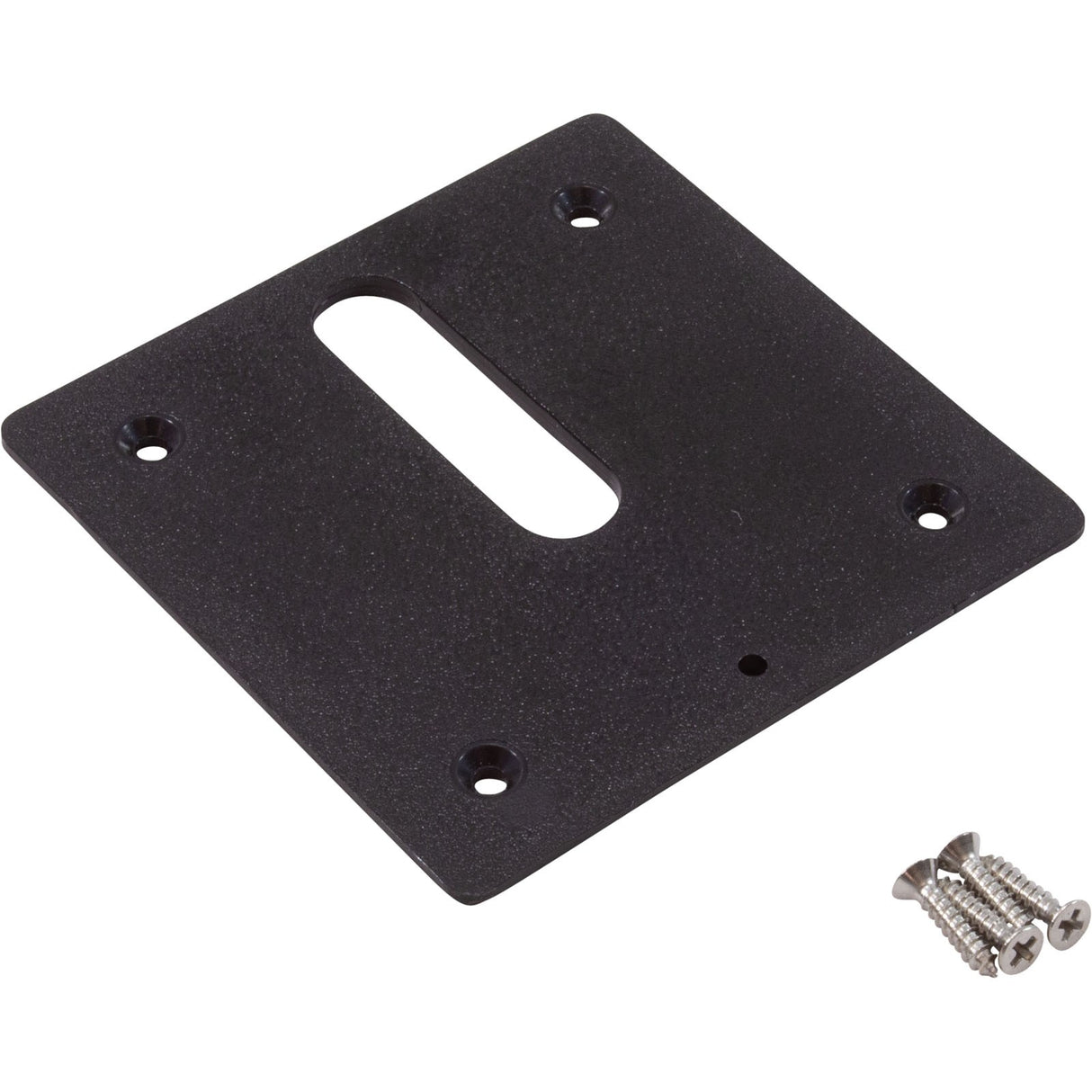 Jandy Pro Series Minijet Cover Plate, Screws, Black : MJ6350