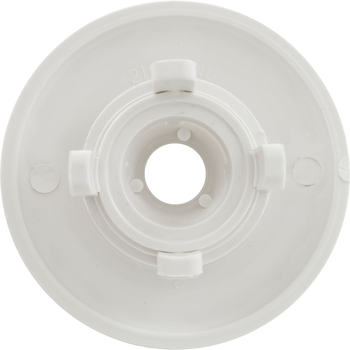Gunite Adj M/J Eyeball Assy - White : 224-1000G