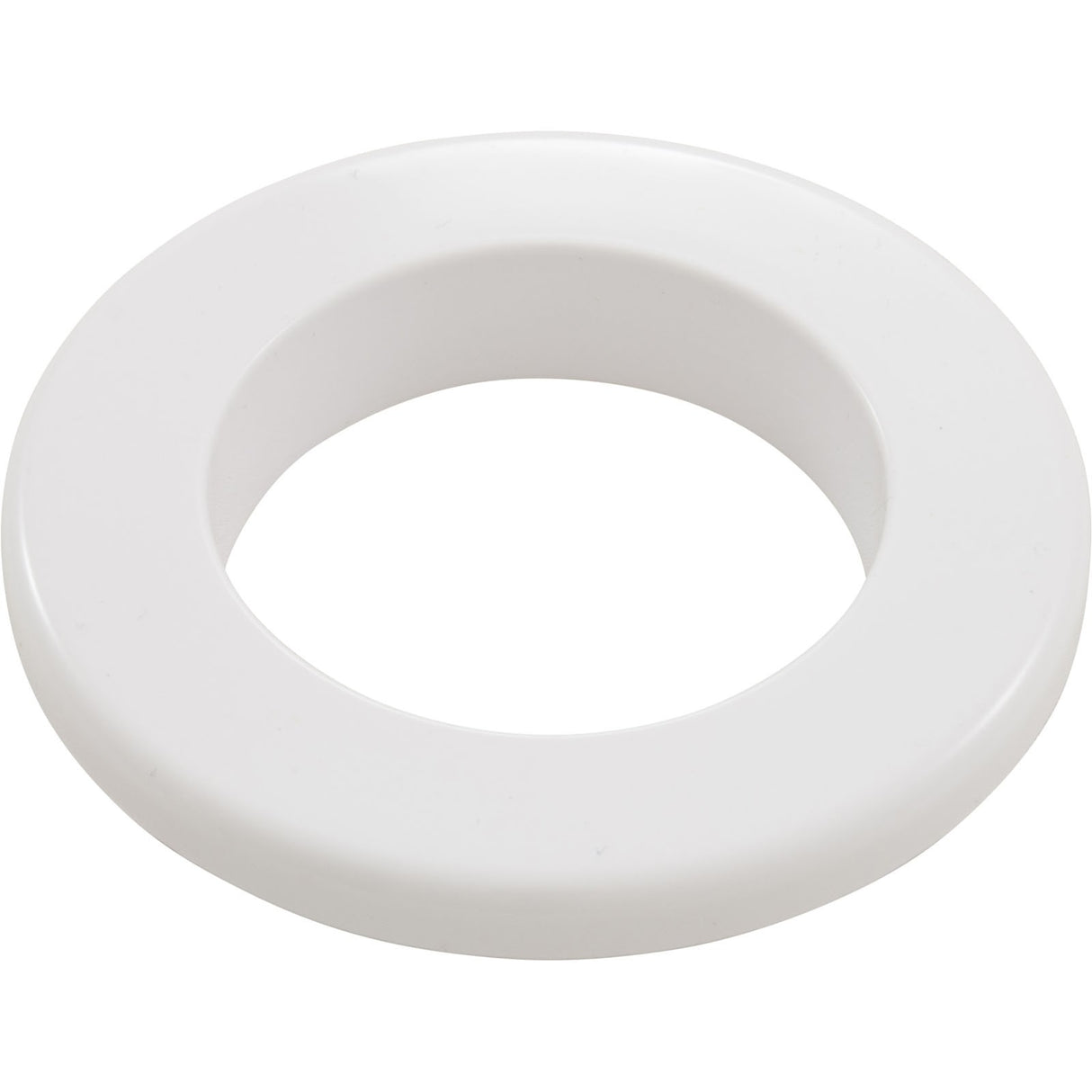 Escutcheon, BWG/GG Trans-Adj, 3-3/16"fd, Flat, Plastic, Wht : 25430-WH