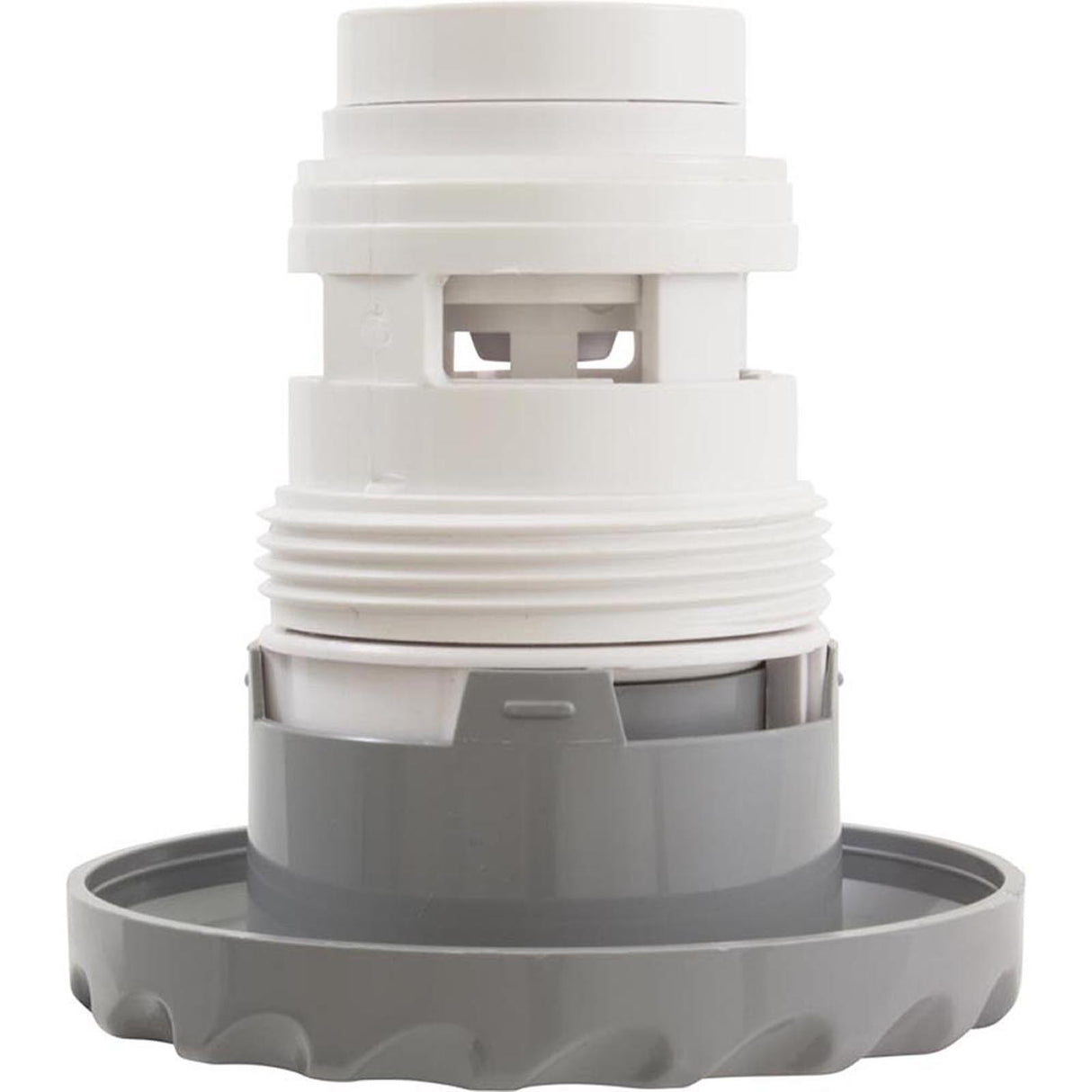 Jet Intl, Poly Jet Generic, 3-3/8"fd, Dir, Dlx Scal, Gray : 25591-211-000