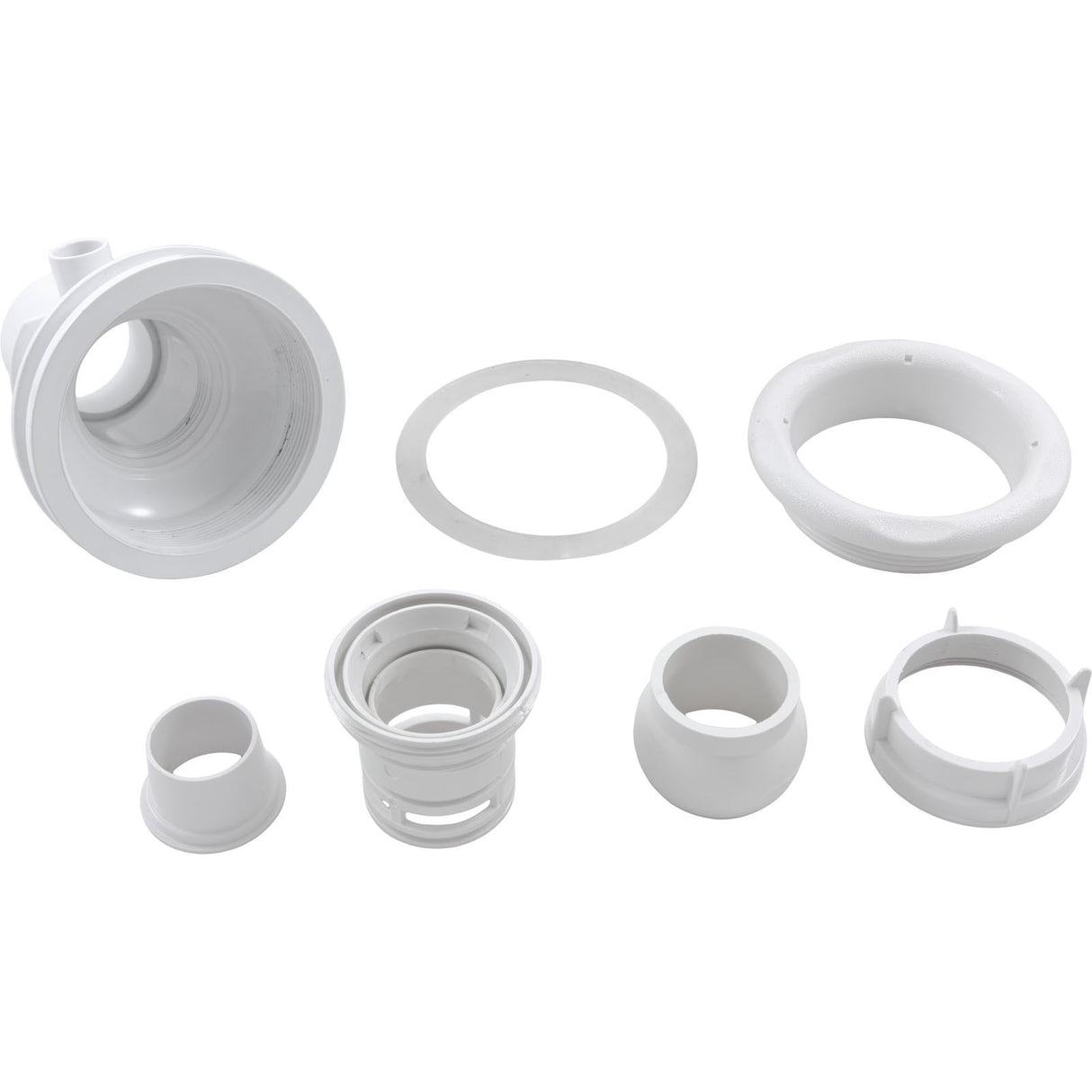 Jet Cmplt, WW Old Faithful, 4-3/4"hs, 175gpm, Scal, Wht, Str Body : 210-3920