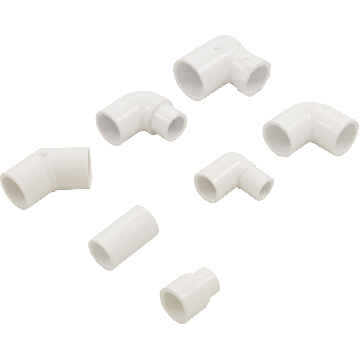 Jet Cmplt, Jac Whirl BMH, 2"hs, Dir, Smth, a1/2"s, w3/4"s, Wht, Kit : HC31940