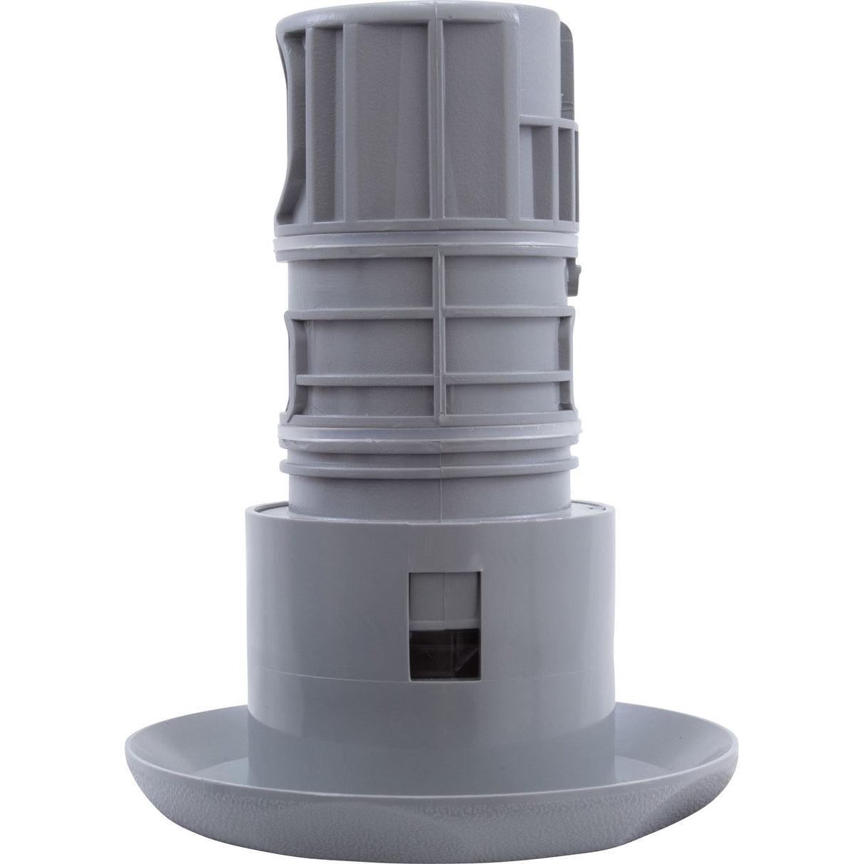 Jet Intl, BWG Luxury, 3-1/2"fd, Roto, Text Scal, Lt Gry : 950335