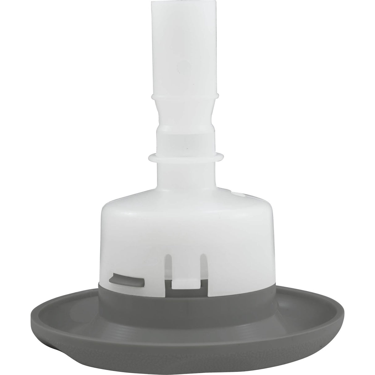 Jet Intl, BWG Cyclone Luxury, 3-1/2"fd, Dir, Txt Scal, Gry : 9844WW
