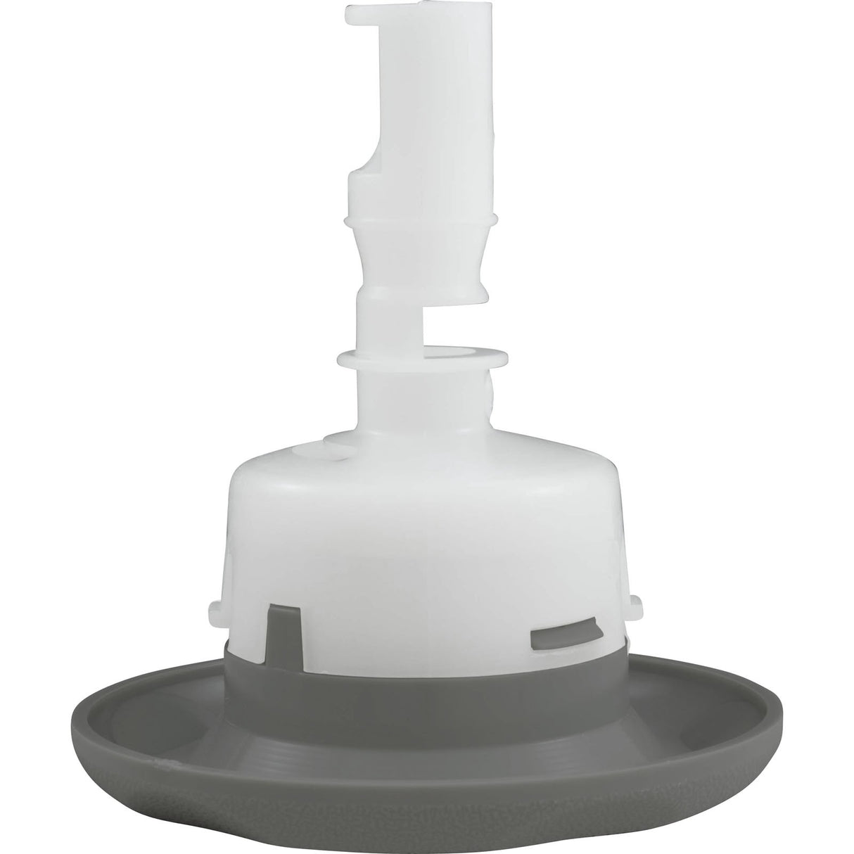 Jet Intl, BWG Cyclone Luxury, 3-1/2"fd, Dir, Txt Scal, Gry : 9844WW