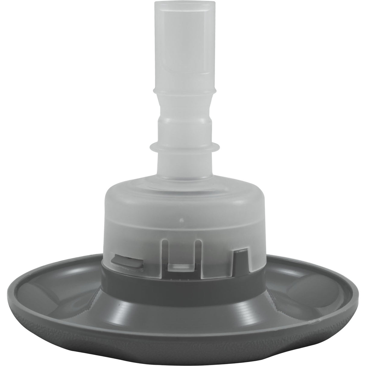 Jet Intl, BWG Cyclone Lux, 4-1/8"fd, Roto, Txt Scal, Gry : 9847WW