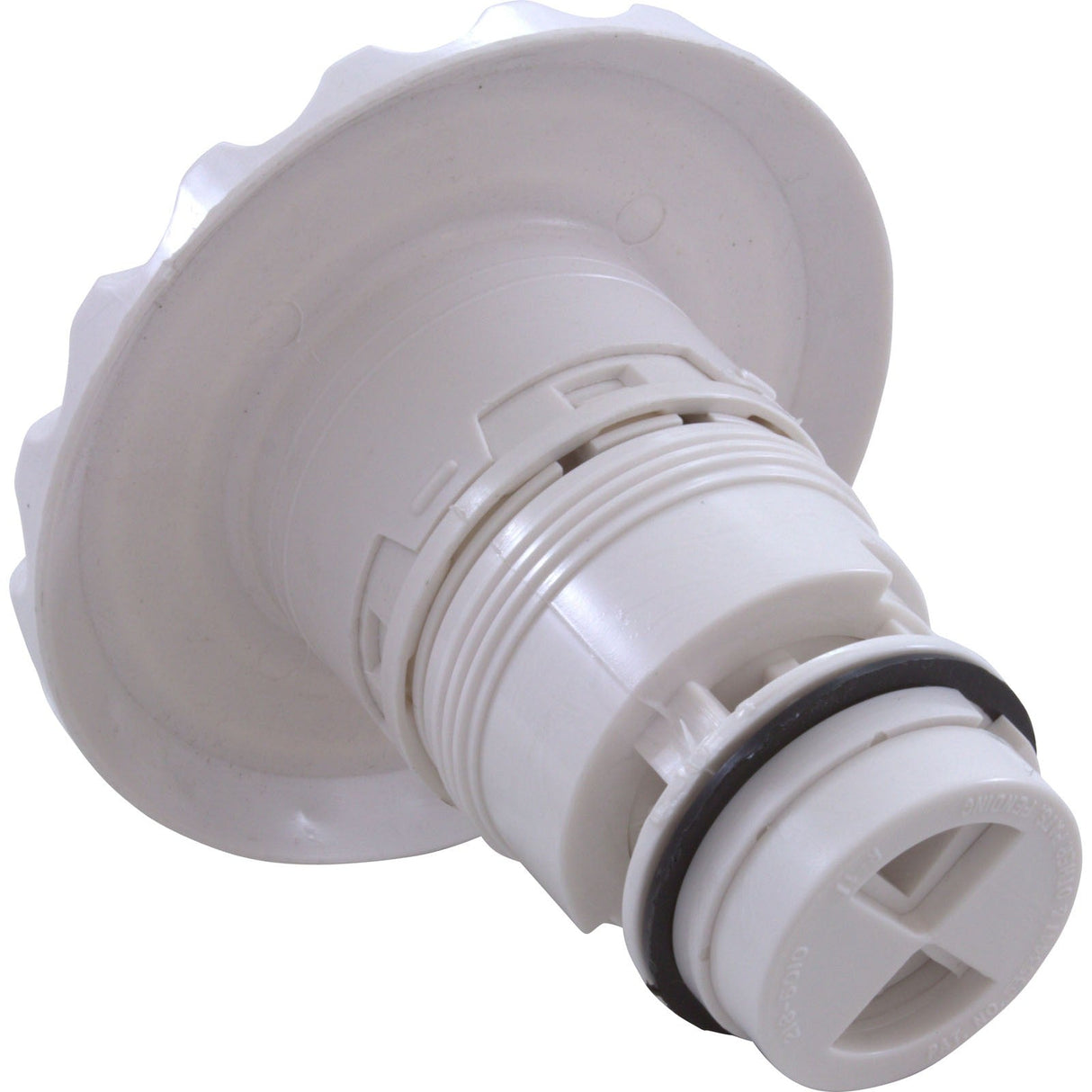 Jet Intl, WW Poly Jet, 4-3/16"fd, Pulsator, Dlx Scal, White : 210-6170