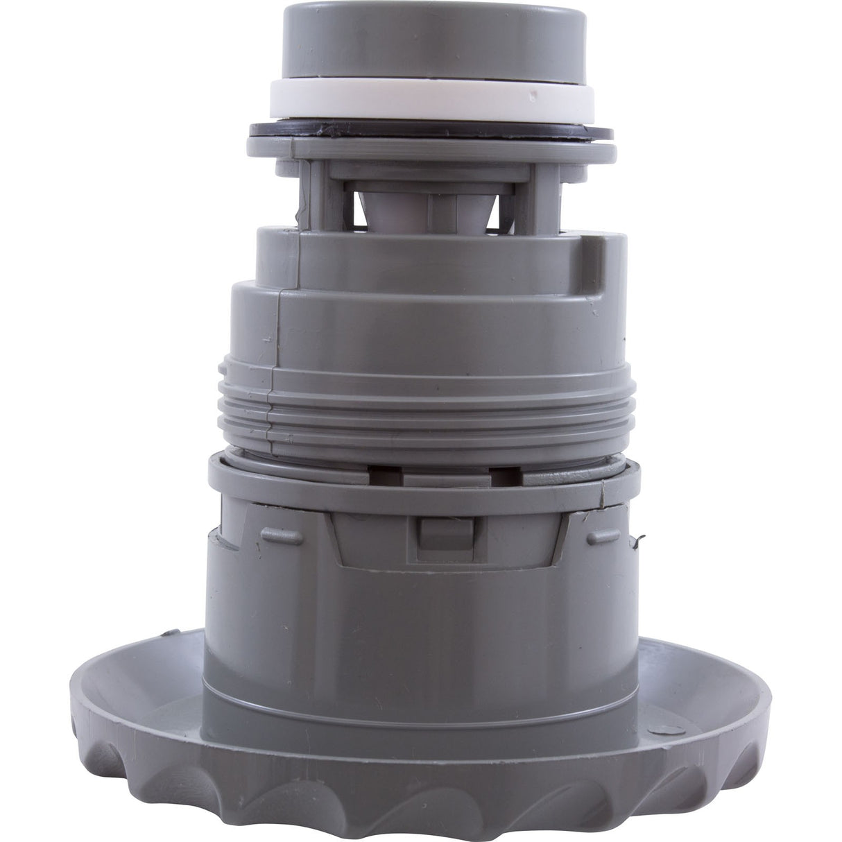 Jet Intl, WW Poly Jet, 3-3/8"fd, Roto, Dlx Scal, Gry : 210-6097