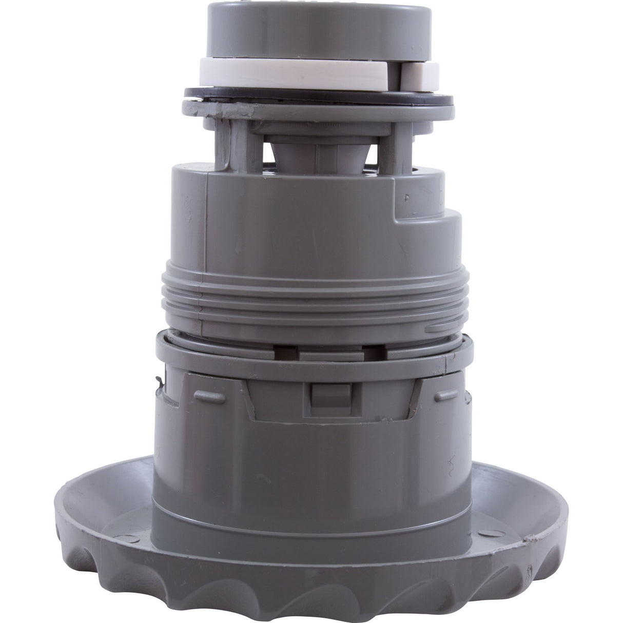 Jet Intl, WW Poly Jet, 3-3/8"fd, Roto, Dlx Scal, Gry : 210-6097