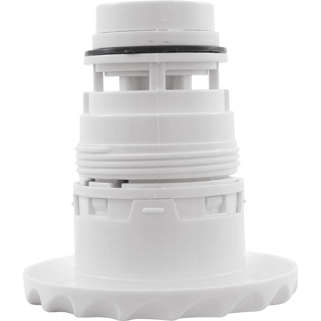 Jet Intl, WW Poly Jet, 3-3/8"fd, Roto, Dlx Scal, White : 210-6090