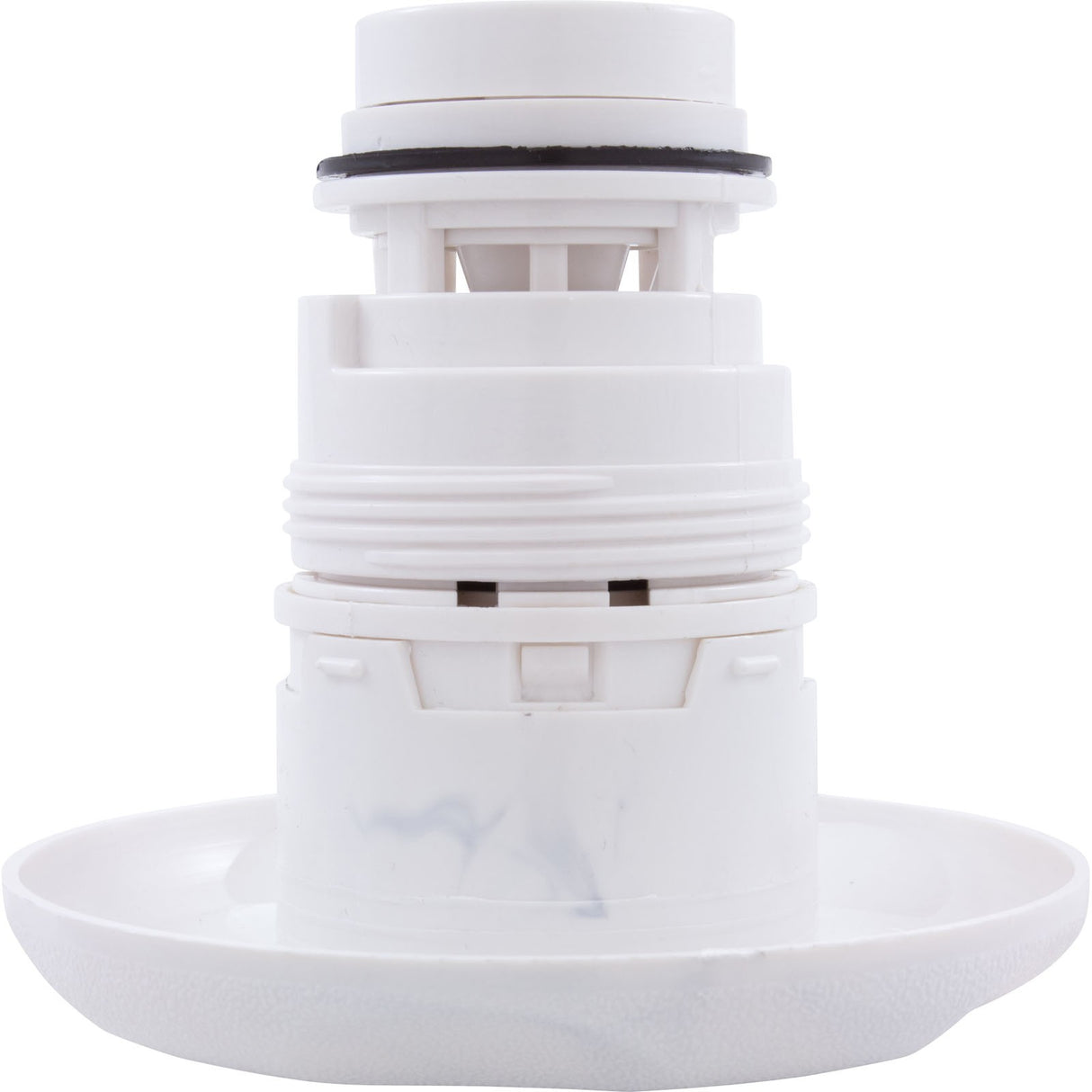 Jet Intl, WW Poly Jet, 4-3/16"fd, Roto, Textured Scal, White : 210-6550