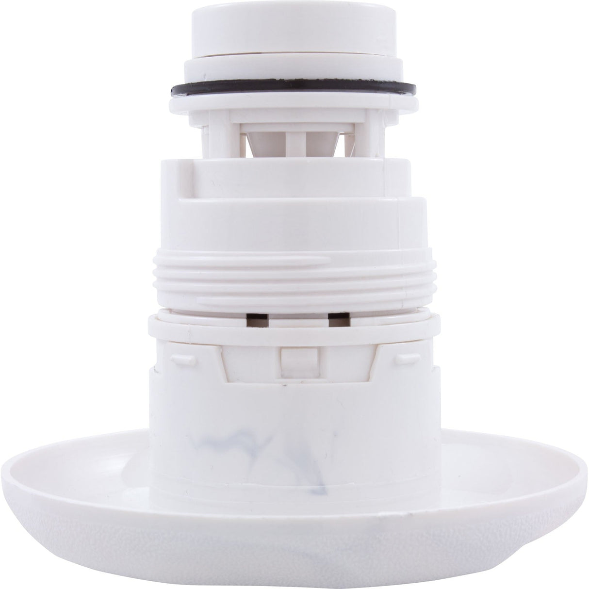 Jet Intl, WW Poly Jet, 4-3/16"fd, Roto, Textured Scal, White : 210-6550