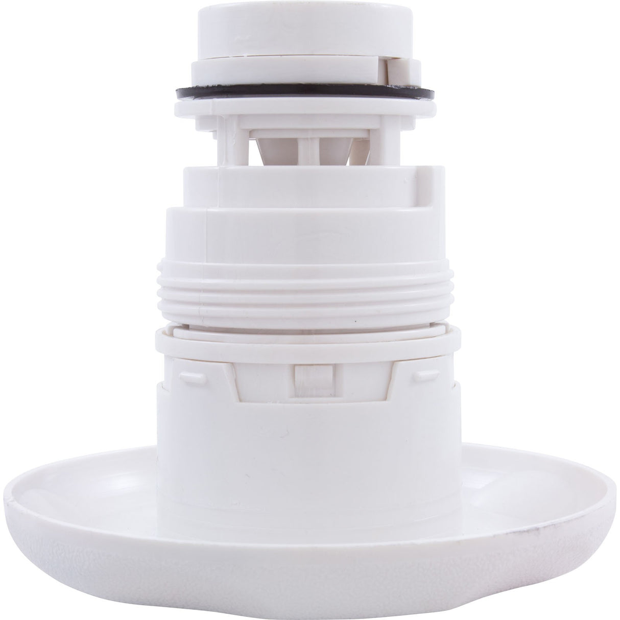 Jet Intl, WW Poly Jet, 4-3/16"fd, Roto, Textured Scal, White : 210-6550