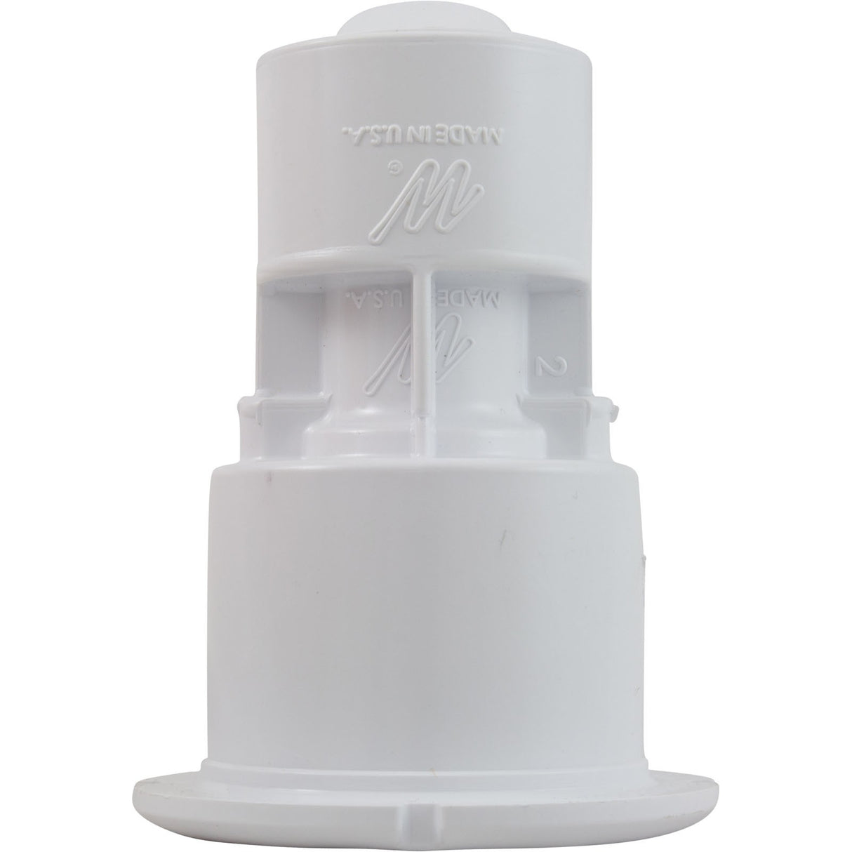 Wall Fitting, Waterway Mini Storm Gunite, Thread-In, White : 215-1170