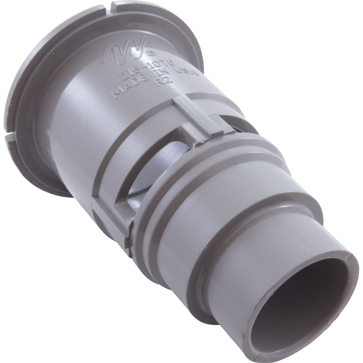 Wall Fitting, Waterway Poly Gunite, Gray : 215-1077