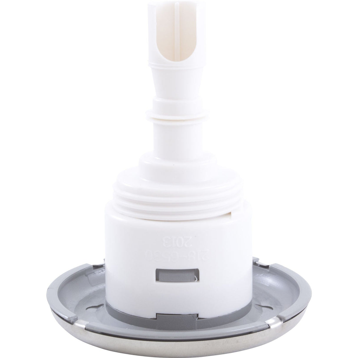 Jet Intl, WW Mini Storm, 3"fd, Twin Roto, Smth, SS/Gry, Thd : 229-7957S