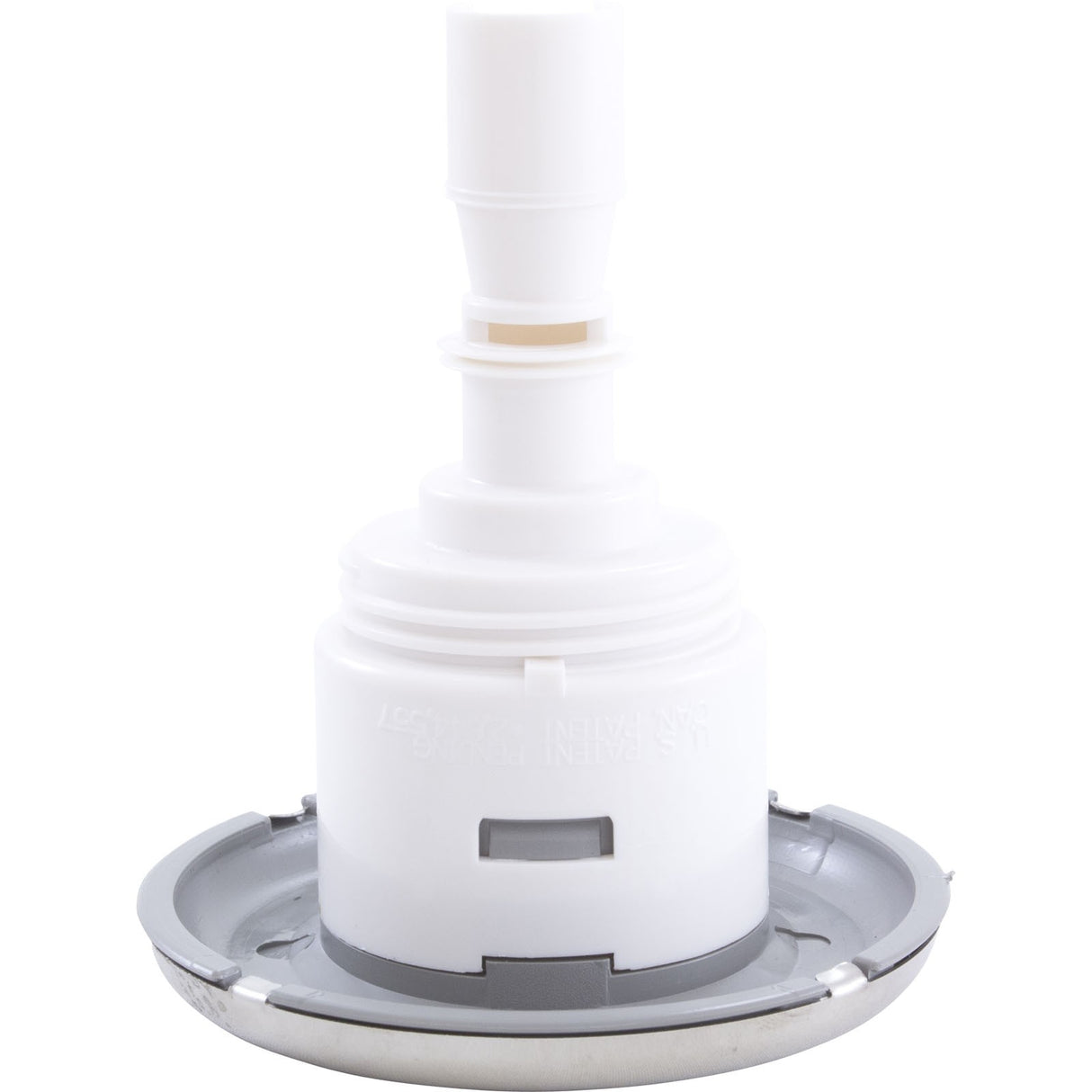 Jet Intl, WW Mini Storm, 3"fd, Twin Roto, Smth, SS/Gry, Thd : 229-7957S