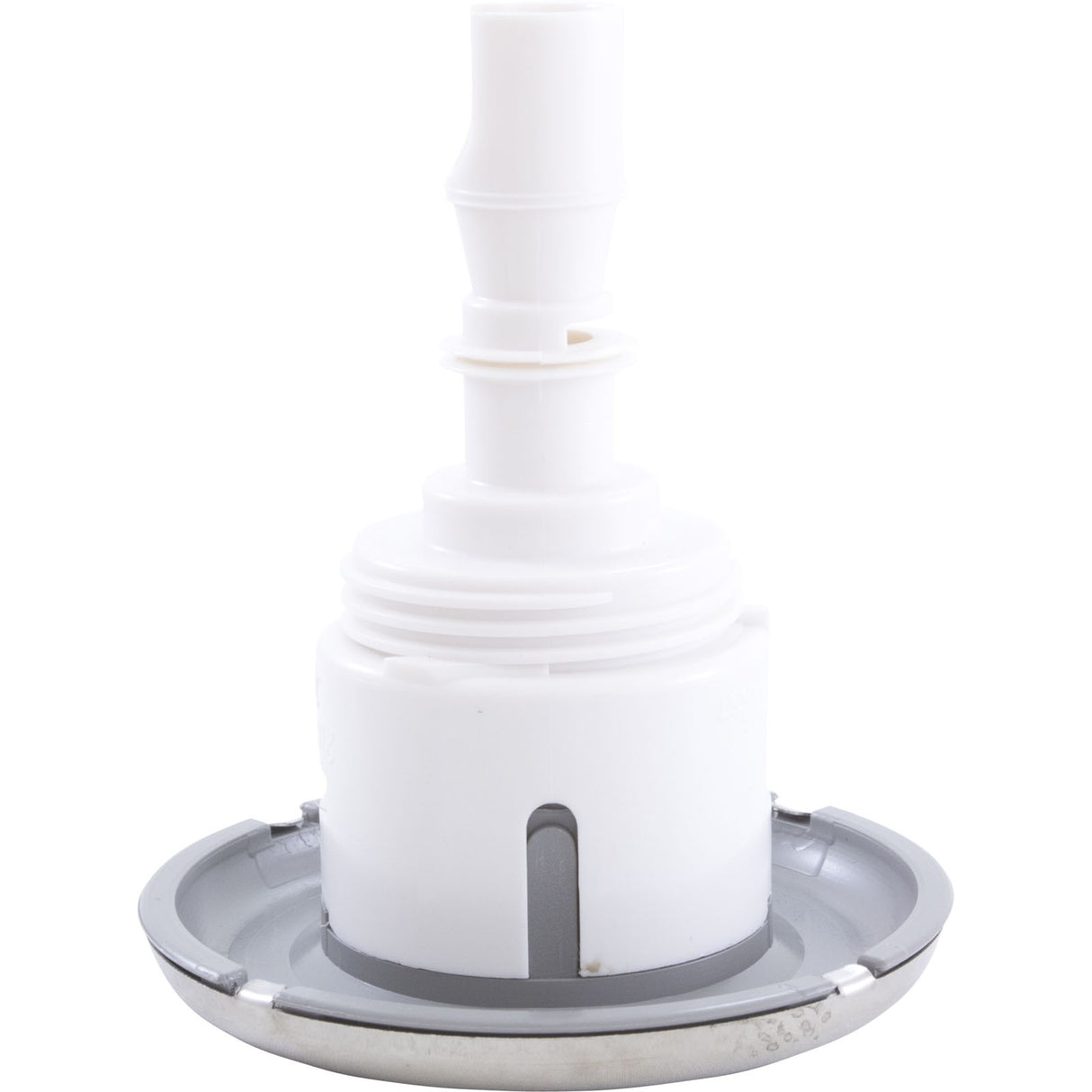 Jet Intl, WW Mini Storm, 3"fd, Twin Roto, Smth, SS/Gry, Thd : 229-7957S