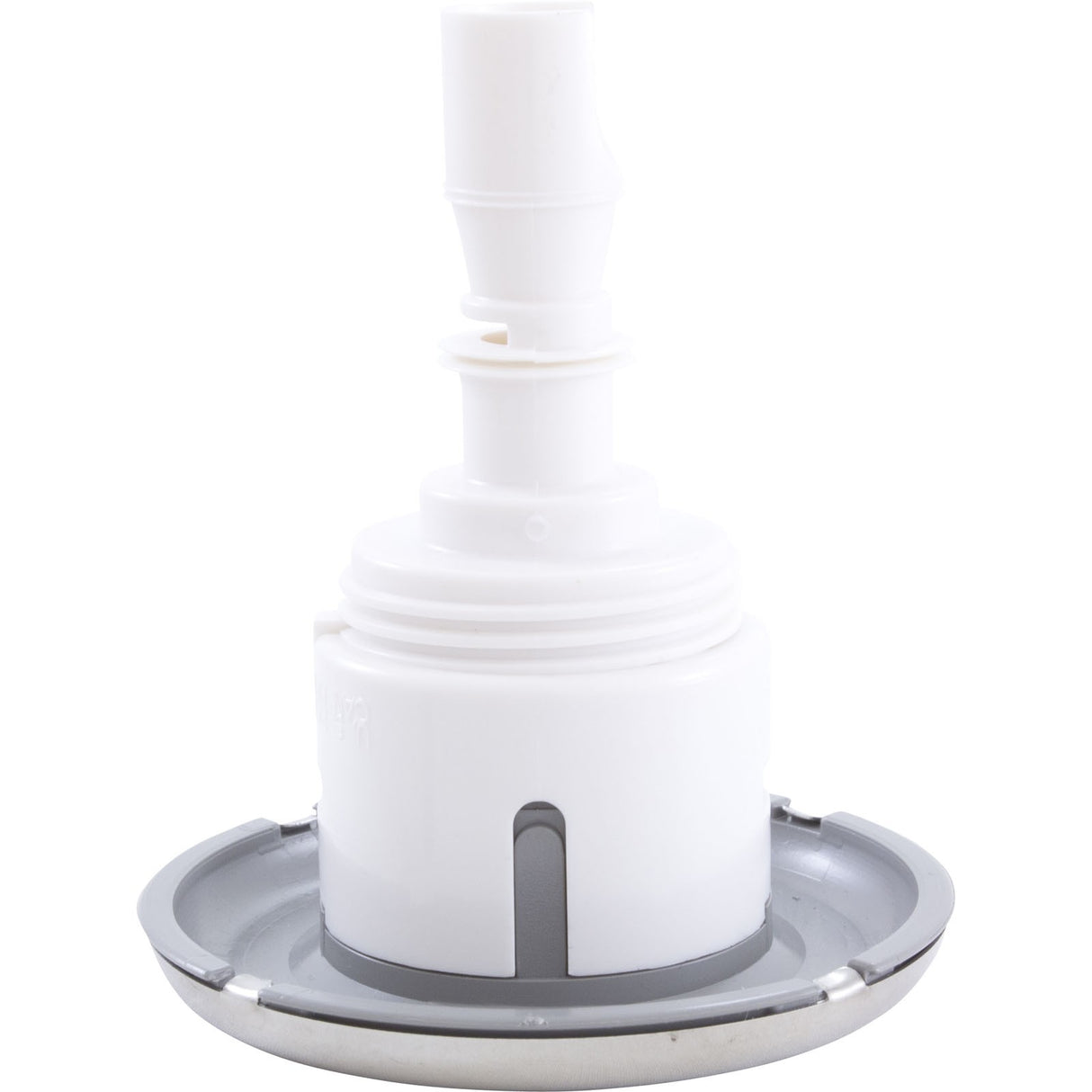 Jet Intl, WW Mini Storm, 3"fd, Twin Roto, Smth, SS/Gry, Thd : 229-7957S