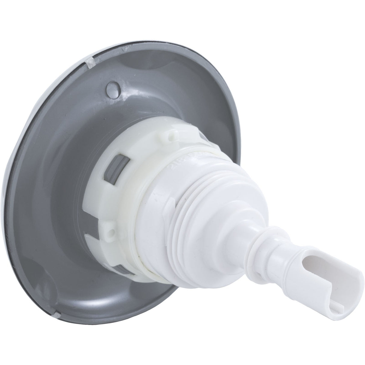 Jet Intl, WW Poly Storm, 4"fd, Dir, Scalloped, SS/Gry, Thd : 229-5517S