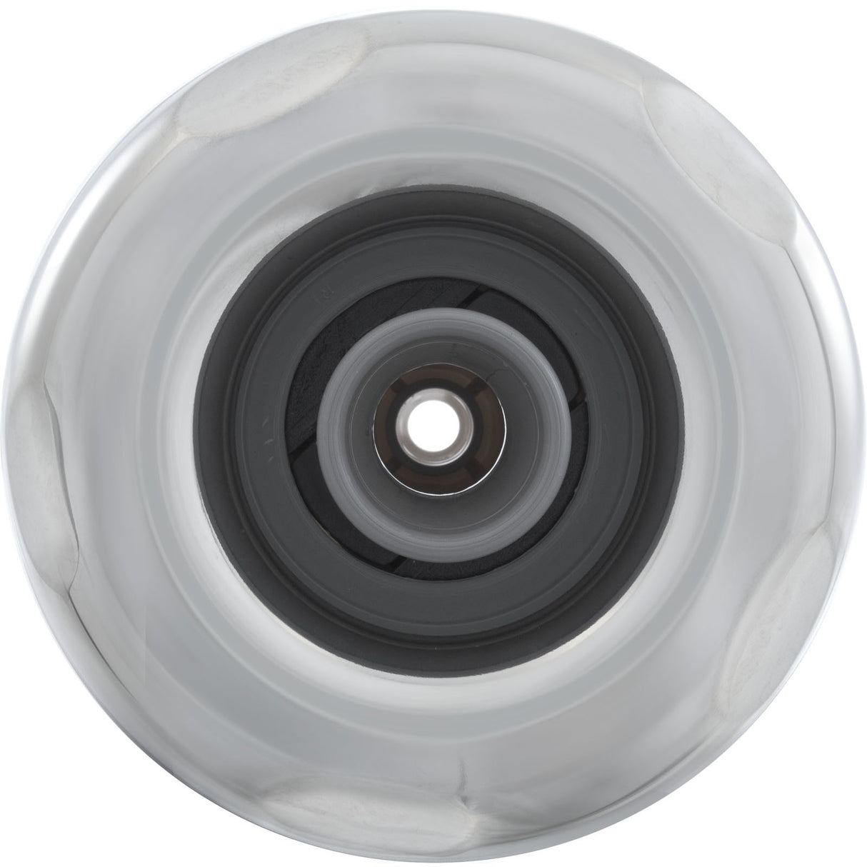 Jet Intl, WW Poly Storm, 4"fd, Dir, Scalloped, SS/Gry, Thd : 229-5517S