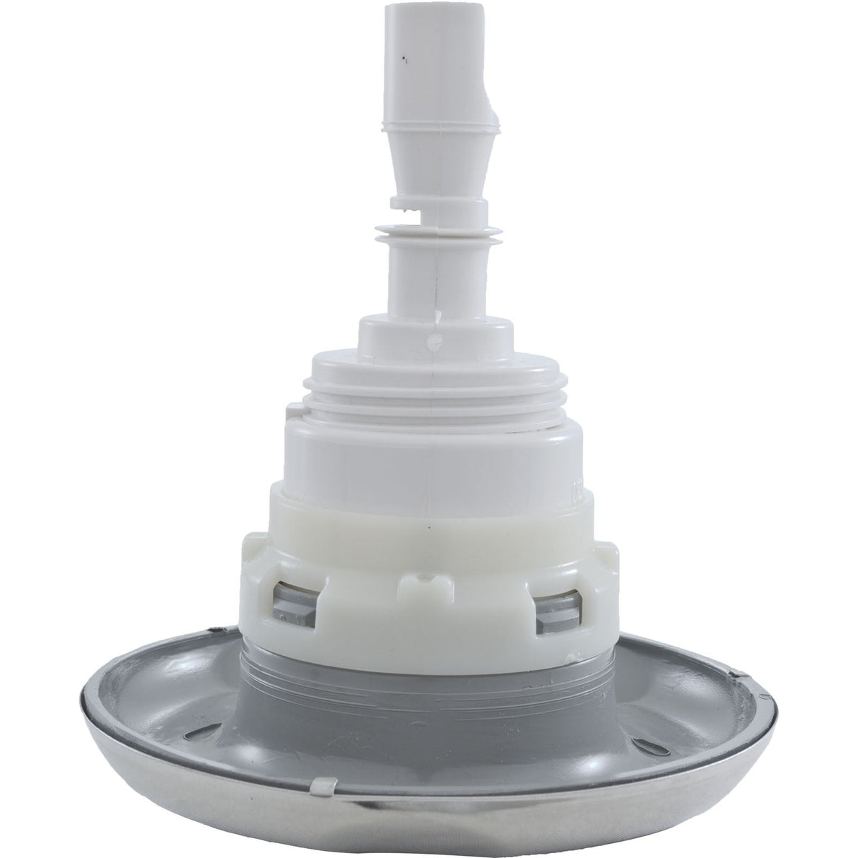 Jet Intl, WW Poly Storm, 4"fd, Dir, Scalloped, SS/Gry, Thd : 229-5517S