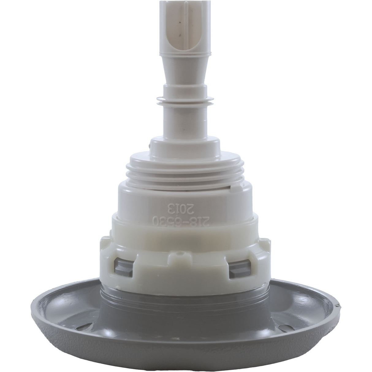 Jet Intl, WW Poly Storm, 4"fd, Roto, Textured Scal, Gry, Thd : 229-8147