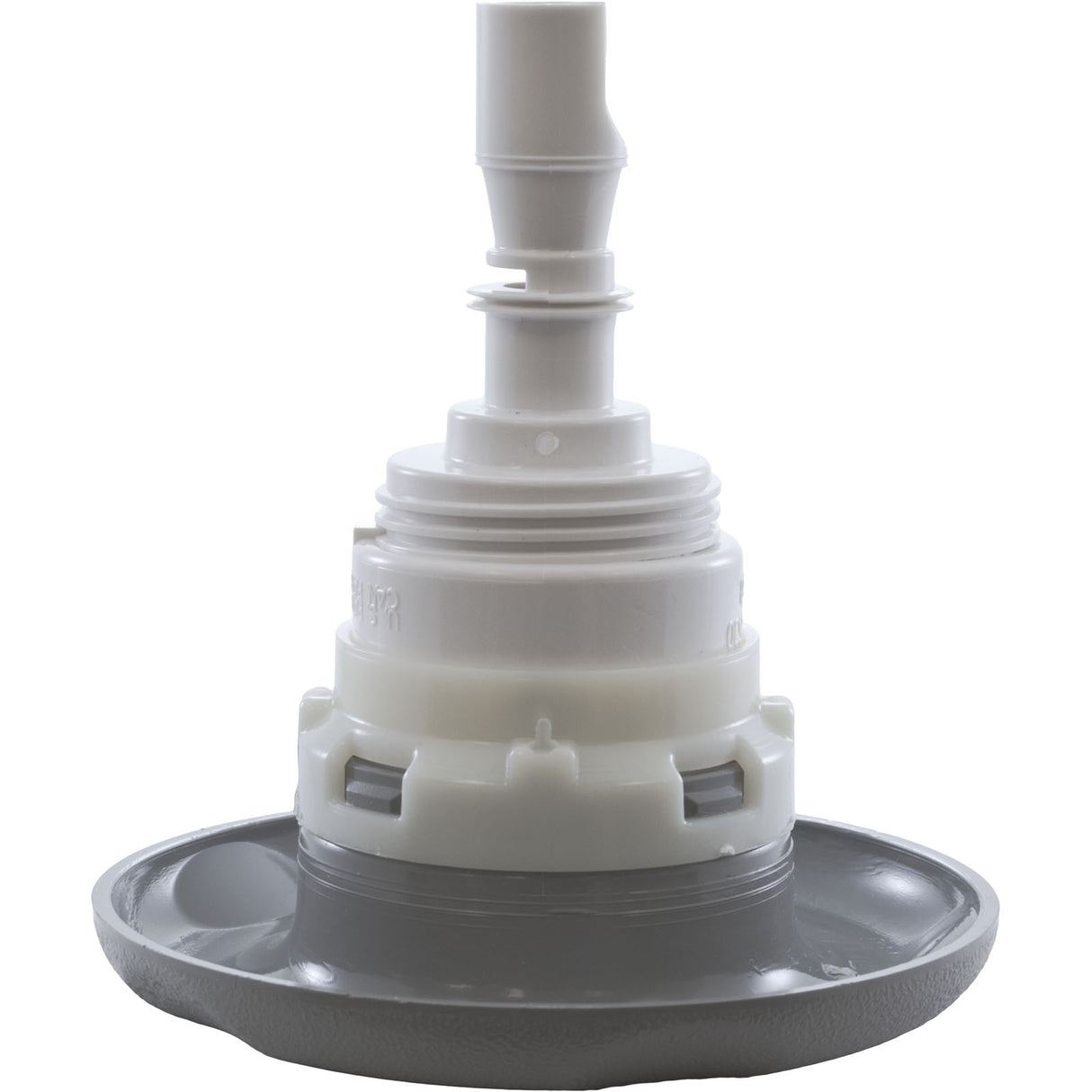 Jet Intl, WW Poly Storm, 4"fd, Roto, Textured Scal, Gry, Thd : 229-8147