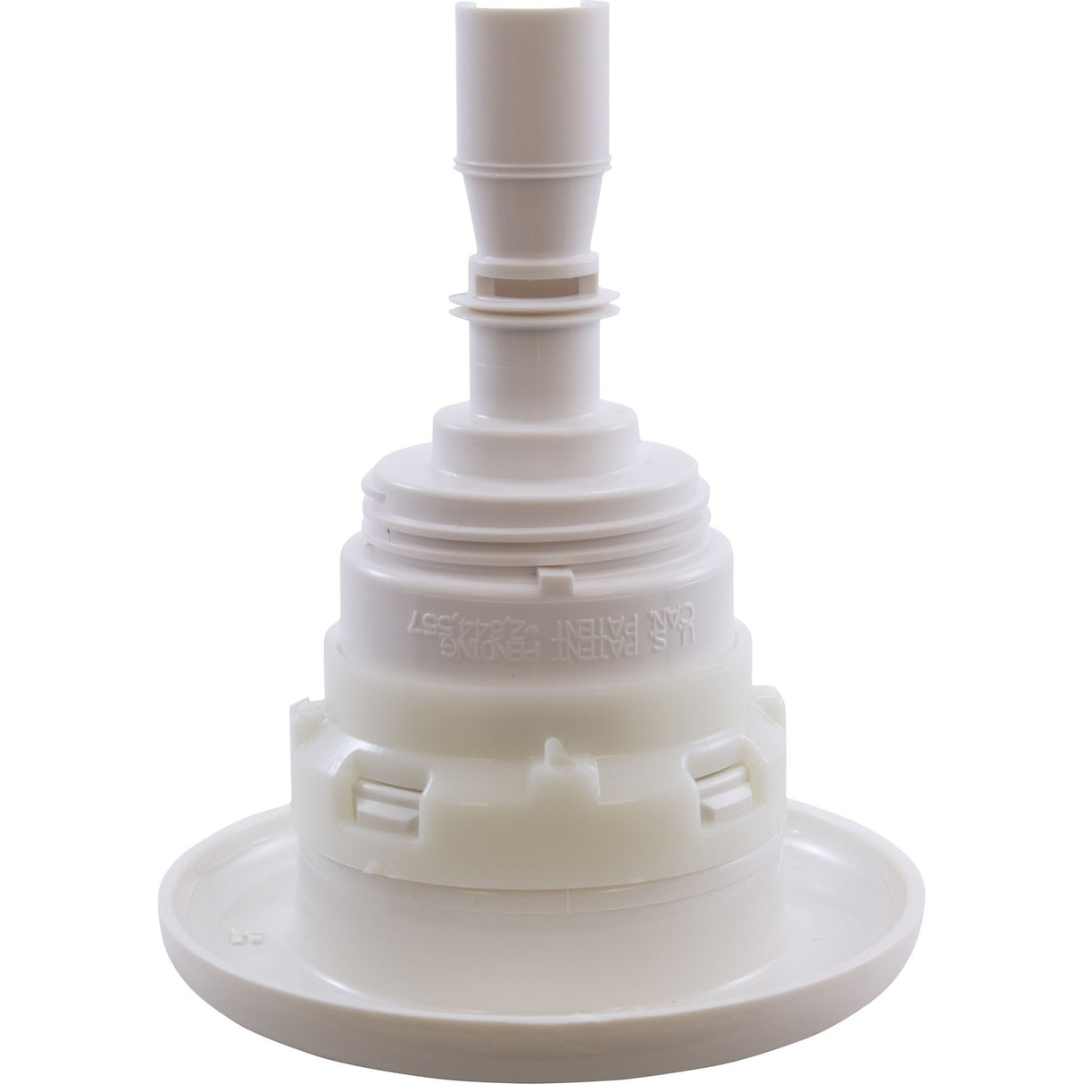 Jet Intl, WW Poly Storm Gun, 3-3/8"fd, Twin Roto, Smth, Wht, Thd : 229-8130