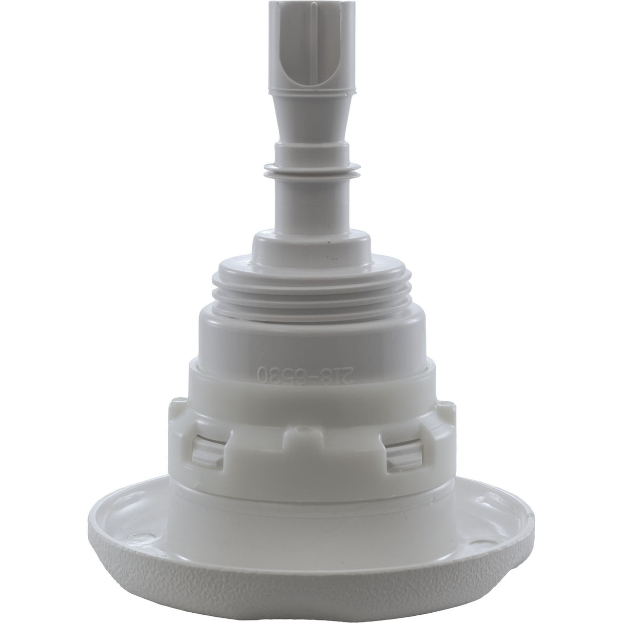 Jet Intl, WW PolyStrm Gun, 3-3/8"fd, TwinRoto, Txt Scal, Wht, Thd : 229-8120