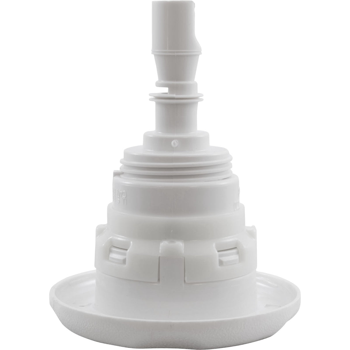 Jet Intl, WW Poly Storm Gun, 3-3/8"fd, Mass, Txt Scal, Wht, Thd : 229-8030