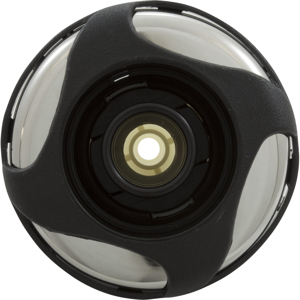 Jet Intl, WW Poly Storm, Swirl, 3-5/8"fd, Dir, SS/Blk, Thd : 229-4021S