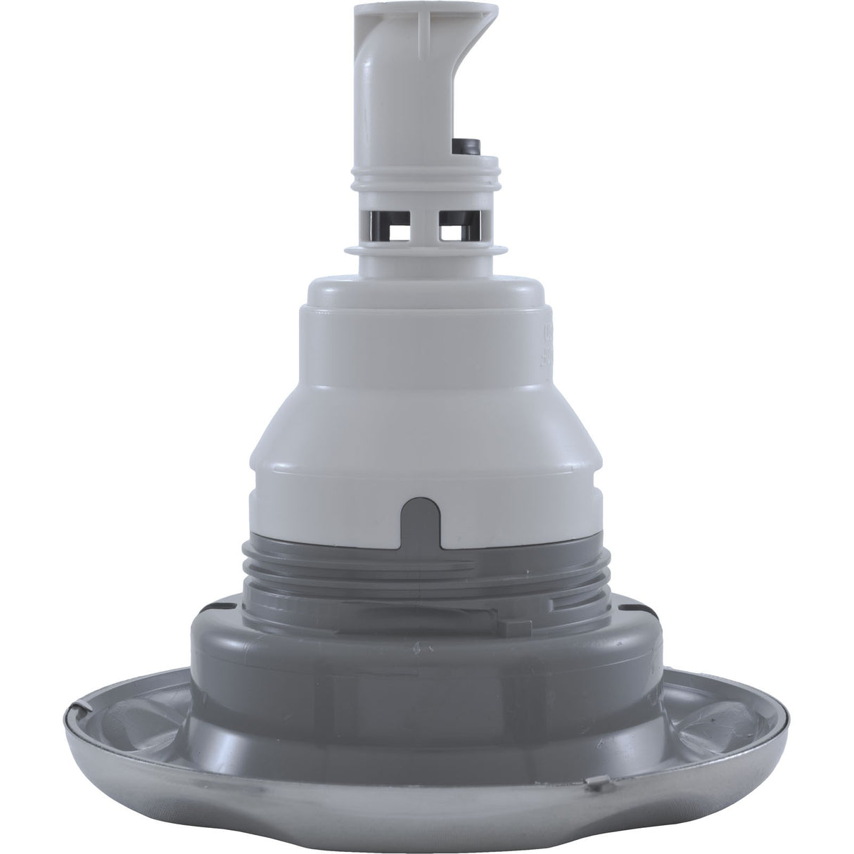 Jet Intl, WW Power Storm, 5"fd, Dir, Scalloped, SS/Gry, Thd : 229-5617S