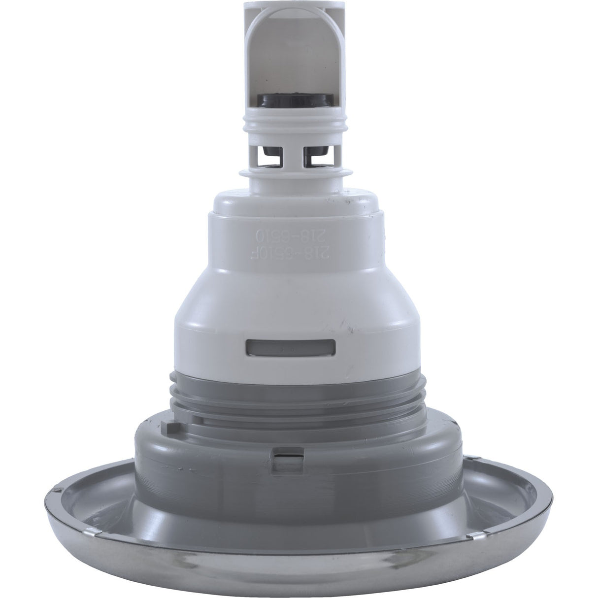 Jet Intl, WW Power Storm, 5"fd, Twin Roto, Smth, SS/Gry, Thd : 229-7617S