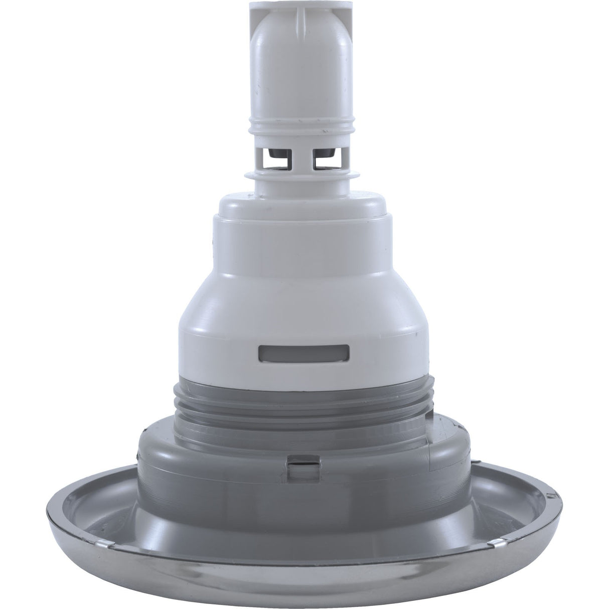 Jet Intl, WW Power Storm, 5"fd, Twin Roto, Smth, SS/Gry, Thd : 229-7617S