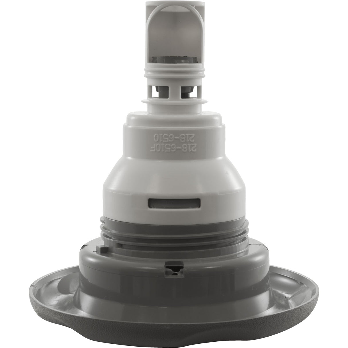 Jet Intl, WW Power Storm, 5"fd, Massage, Txt Scal, Gry, Thd : 229-7747