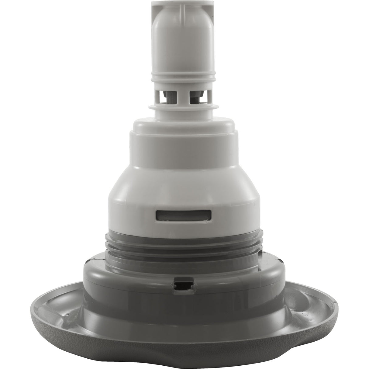 Jet Intl, WW Power Storm, 5"fd, Massage, Txt Scal, Gry, Thd : 229-7747
