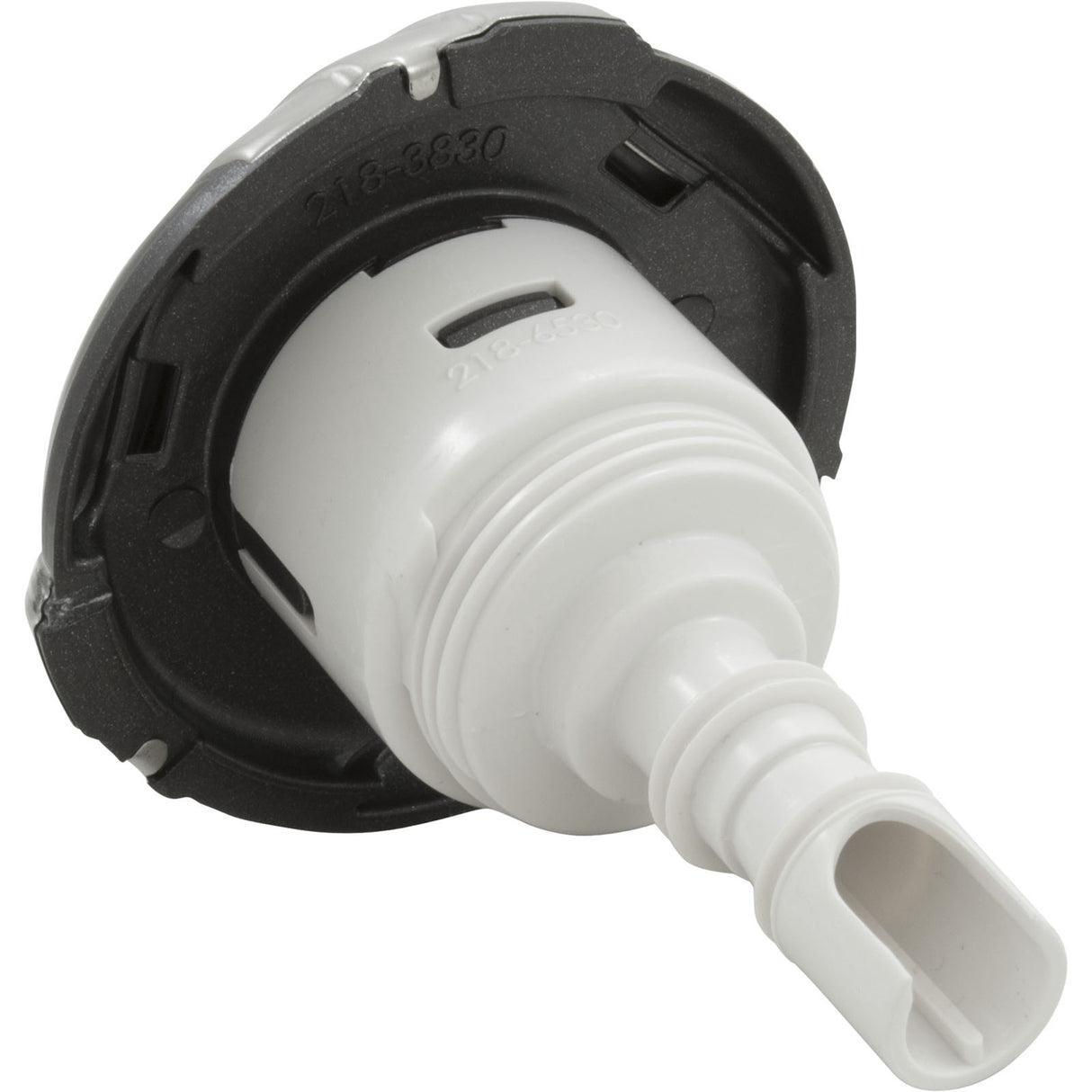 Jet Intl, WW Mini Storm, 3-1/4"fd, Dir, Luxe, SS/Dk Gry, Thd : 239-2309S-DSG