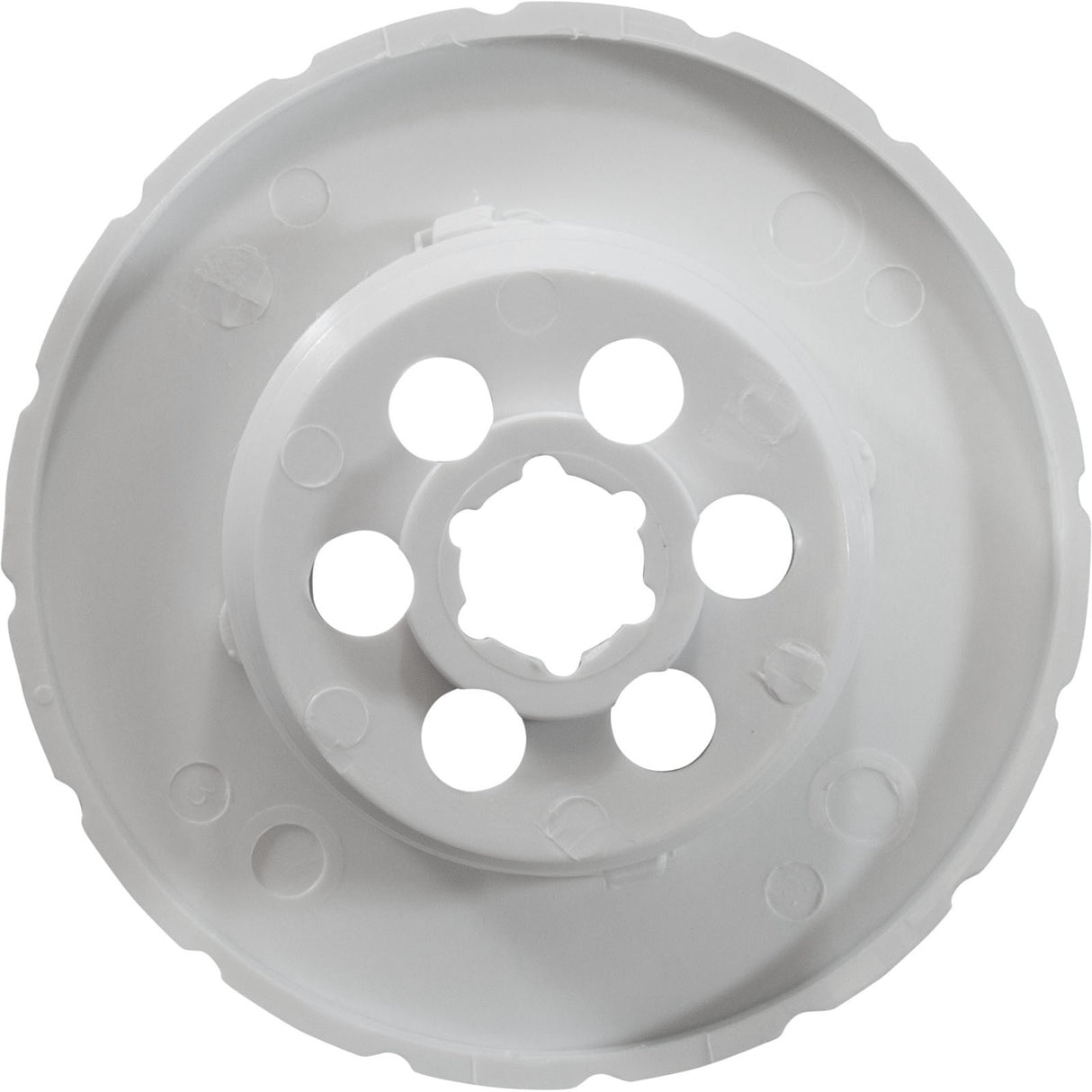 Jet Intl, BWG/HAI Magnaflo, Handle Only, Ribbed, White : 30-4802WHT