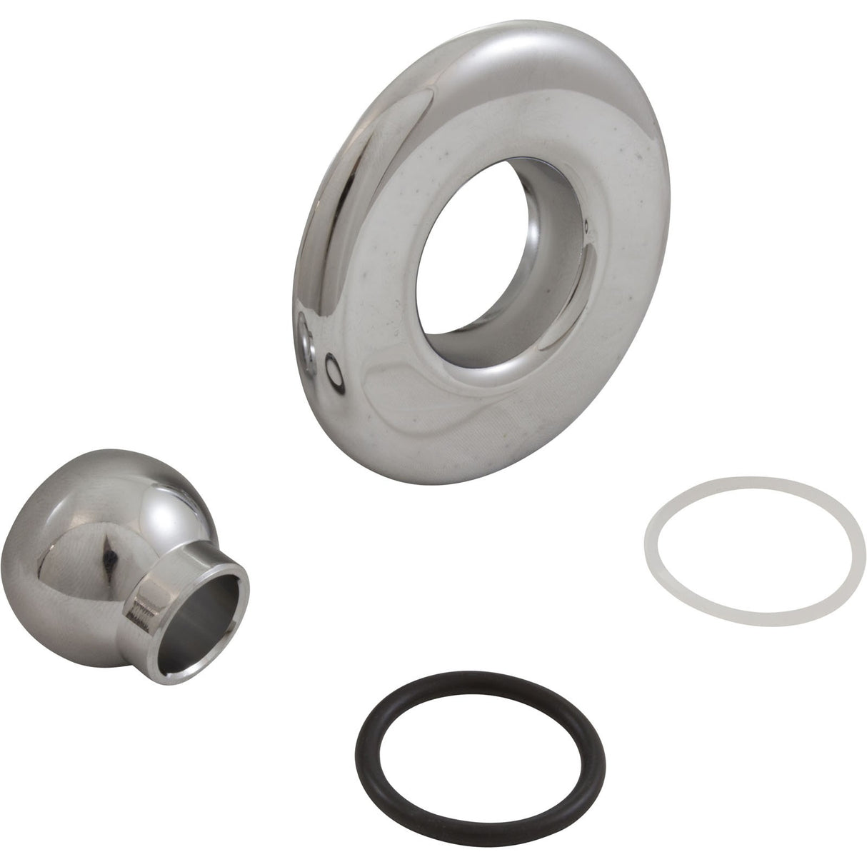 Escutcheon, BWG/HAI Slimline, Smth, w/Dir Eyeball, Chr : 10-3955M PC