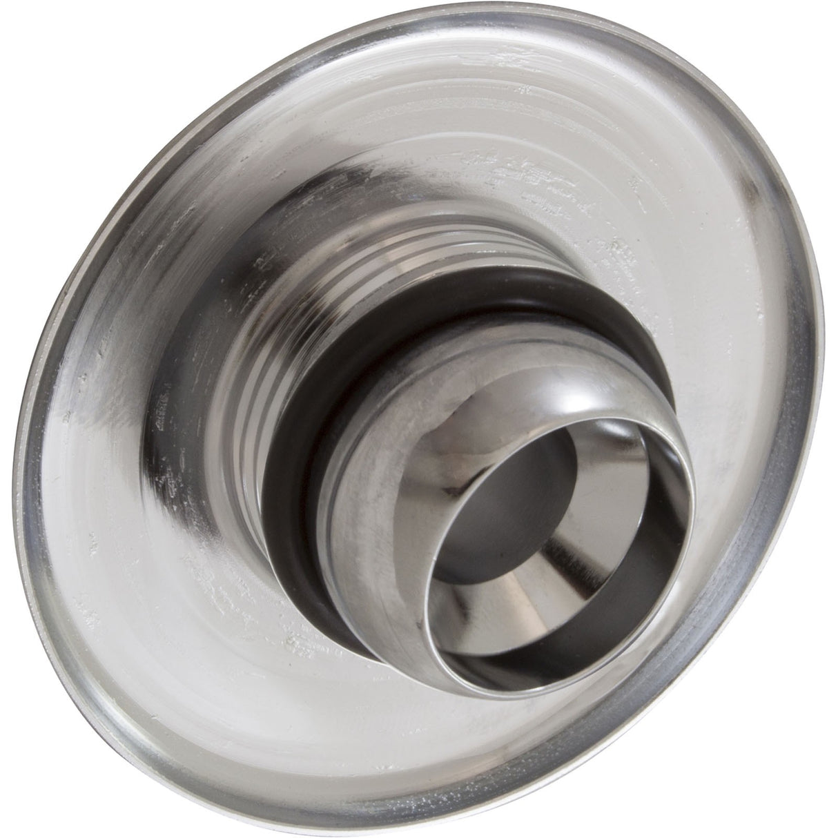 Escutcheon, BWG/HAI Slimline, Smth, w/Dir Eyeball, Chr : 10-3955M PC