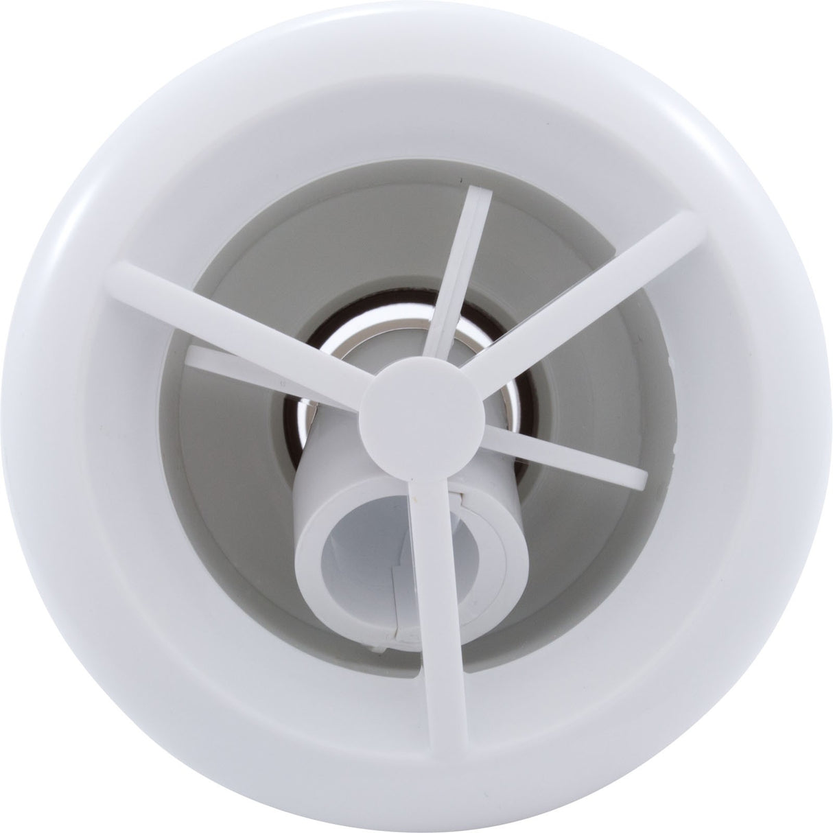 Wall Fitting Assy, BWG Microssage, Roto, Smth, White, Gunite : 16-5274WHT