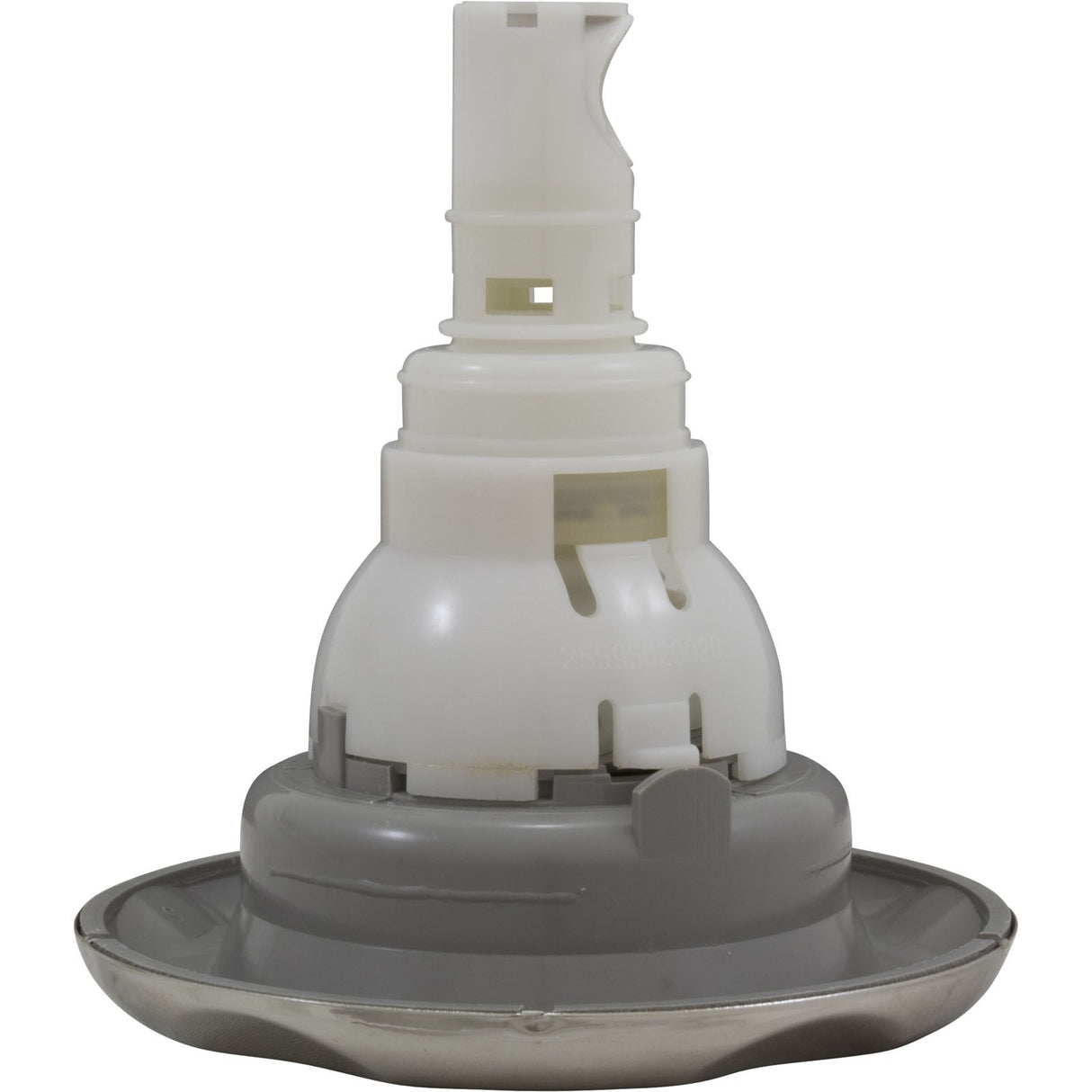 Jet Intl, CMP Typhoon 500, 5"fd, Roto, Scalloped, SS/Gray : 23452-222-900