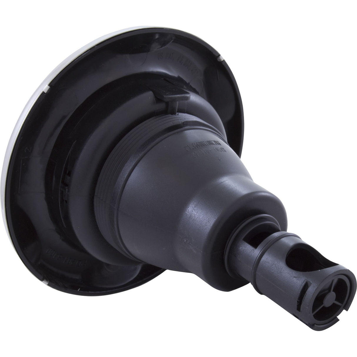 Jet Intl, RD Quantum, 5"fd, Twin Roto, Smth, SS/Blk, Thd : RD203-5421S