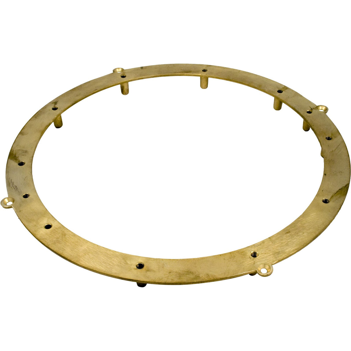 Light Niche Back Up Ring, Pentair, Amerlite, 10-hole, Vinyl : 634595