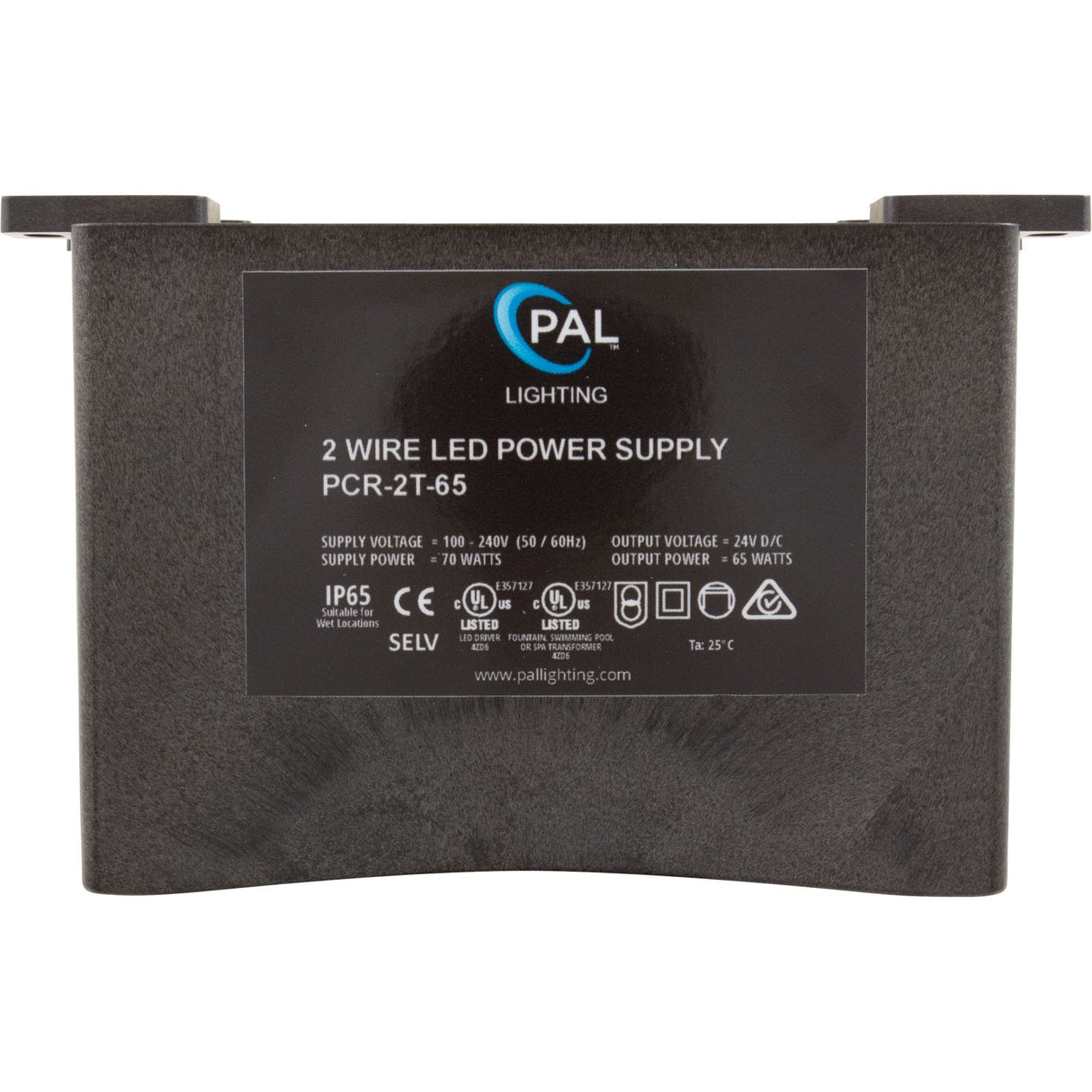 PAL 65W Transformer 24VDC : 64-PCR-2T-65