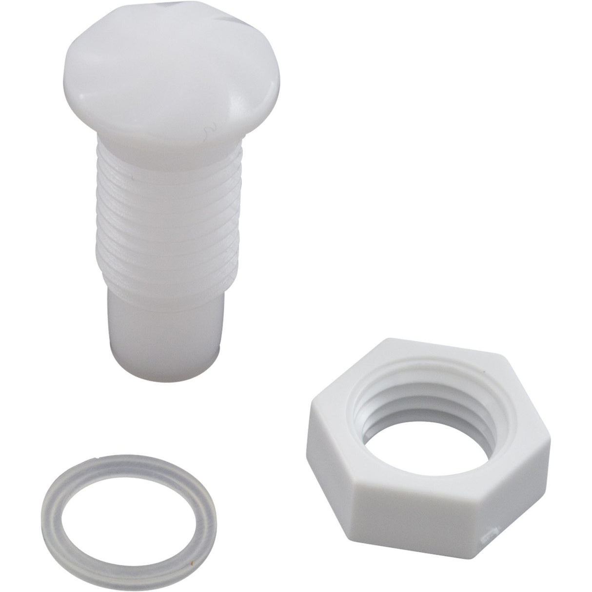 Light Wall Fitting, RD, Pinwheel Mini POL, 1/2"hs, 5/8"fd : 143000-00024